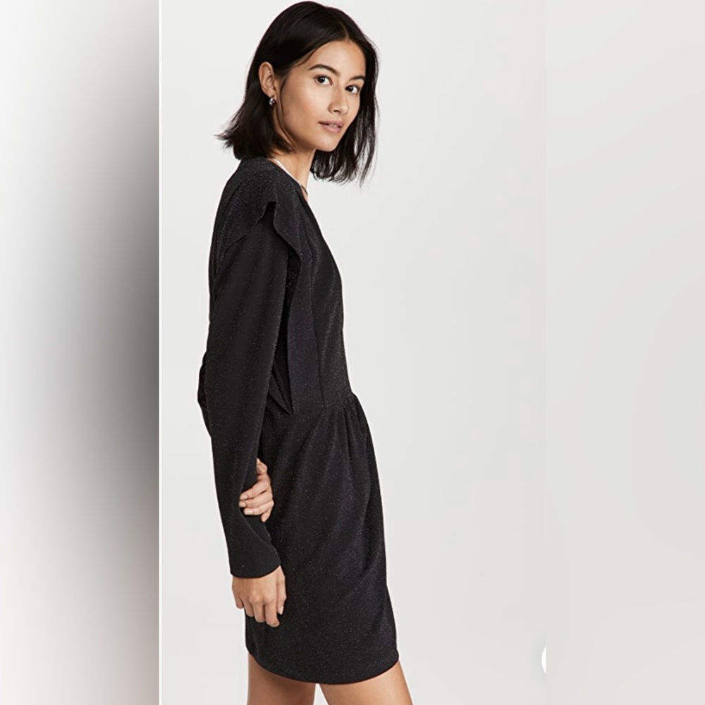 Iro Nahilda Metallic Cocktail Dress - Picture 8 of 12
